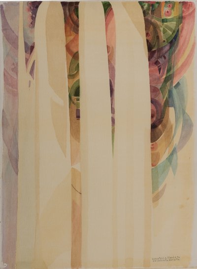 黄金の滝 作： Donatella Merlo