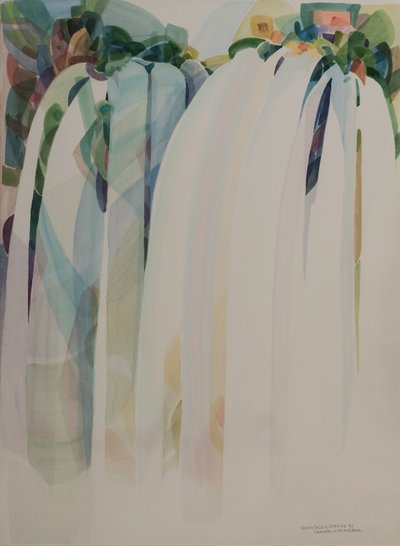 春の滝 作： Donatella Merlo