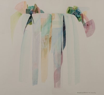 白い滝 作： Donatella Merlo