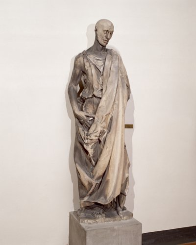 預言者ハバクク（Lo Zuccone）、1423-36年頃（大理石） 作： Donatello