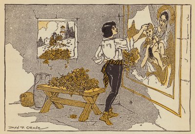 若いティツィアーノの絵（カラーリソ） 作： Donn P. Crane