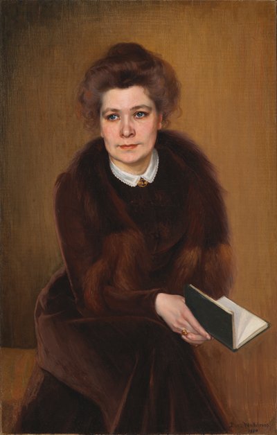 イルマ（画家の妹の肖像） 作： Dora Wahlroos