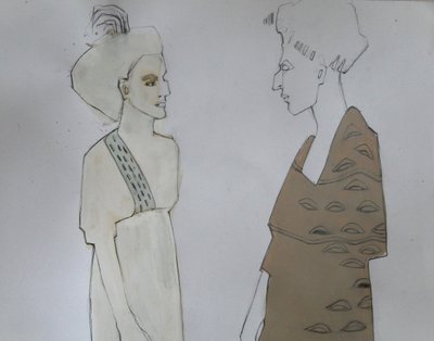 古代ファッションの対話 作： Doris Schmitz