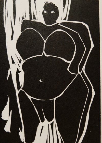 大胆な妊婦 作： Doris Schmitz