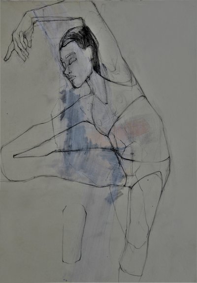優雅な人物のスケッチ 作： Doris Schmitz