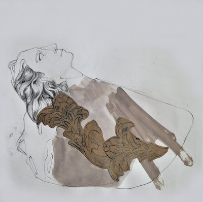 華麗な女性の横顔 作： Doris Schmitz