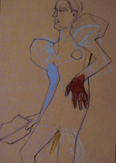 スタイリッシュなファッションフィギュア 作： Doris Schmitz