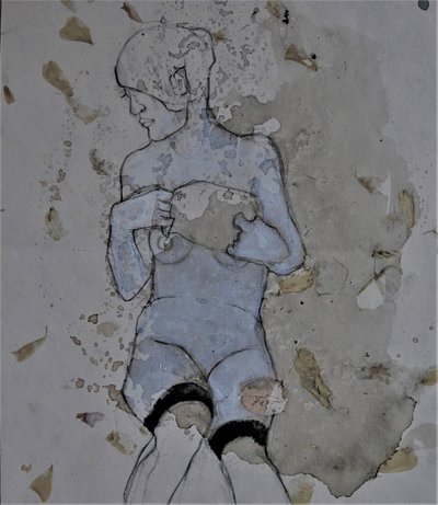 繊細なヌード像 作： Doris Schmitz