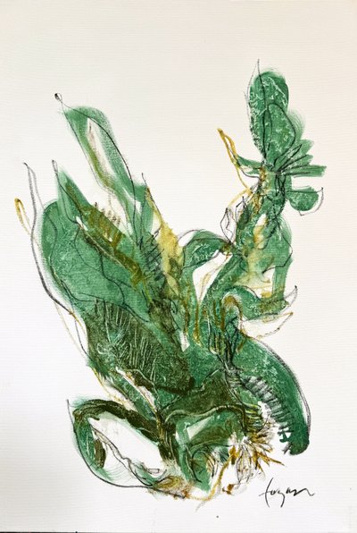  作： 