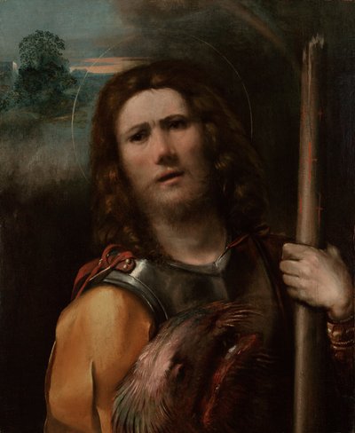 セント・ジョージ 作： Dosso Dossi (Giovanni di Niccolò de Lutero)