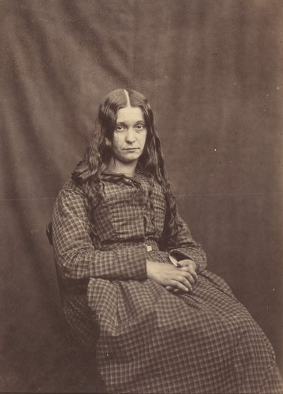 女性、サリー郡亡命 作： Dr. Hugh Welch Diamond
