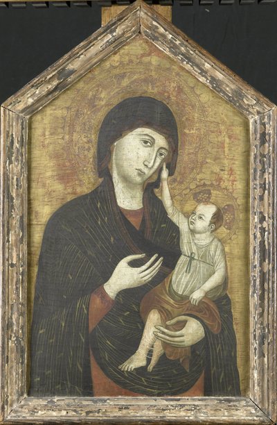 メアリーと子供 作： Duccio di Buoninsigna (copy after)