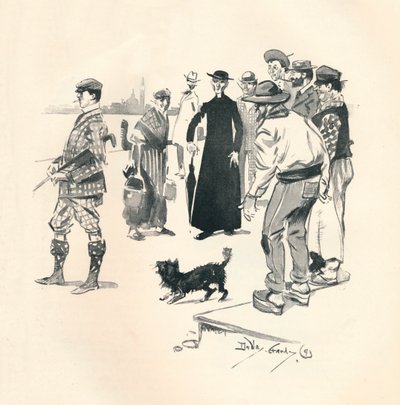ベニスのニッカーボッカー、1893年、1894年 作： Dudley Hardy