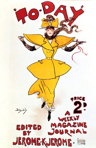 今日、c1879-1927 作： Dudley Hardy
