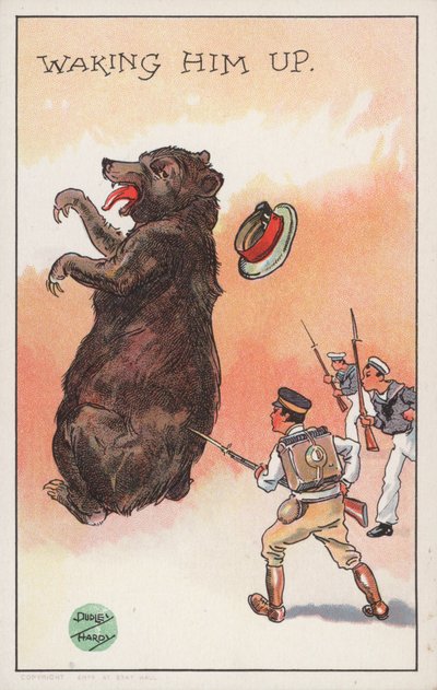 目を覚ます、1904-05年 作： Dudley Hardy