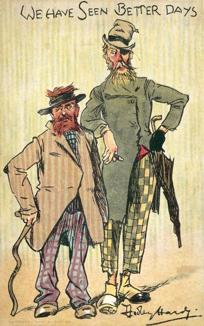 私たちはより良い日々を見てきました 作： Dudley Hardy