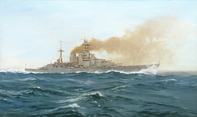 HMSフード、1919年 作： Duff Tollemache