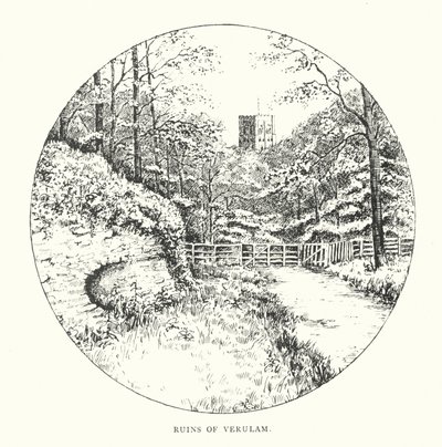 ヴェルラムの廃墟（リトグラフ） 作： Duncan Moul