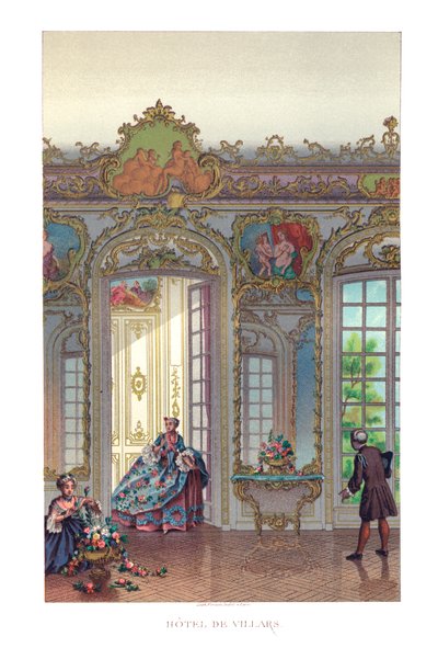 ホテル デヴィラール、1885 年 作： Durin