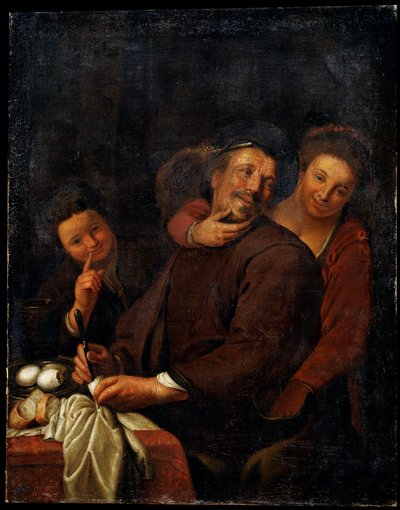 17世紀初頭のメリーカンパニー。 作： Dutch Master
