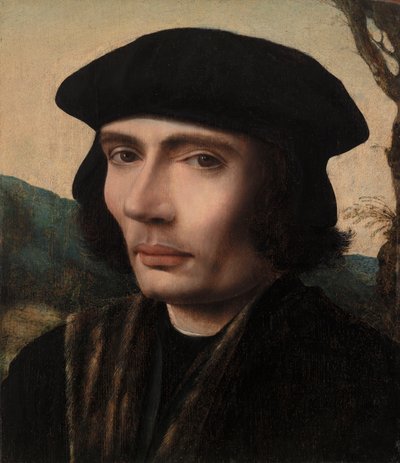 男の肖像 作： Dutch Master, Flemish Master