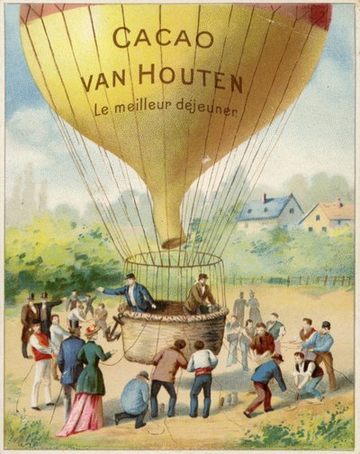 上昇しようとしているバルーン 作： Dutch School
