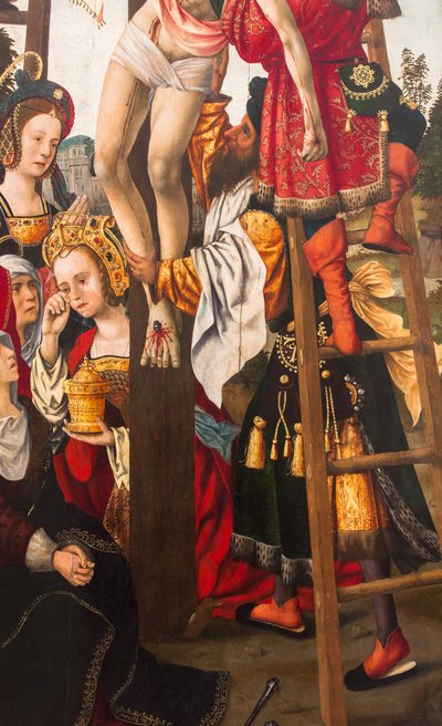 十字架からの降下,1520（油彩・カンヴァス） 作： Dutch School