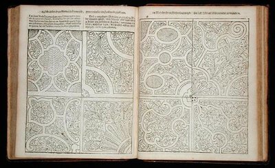 1699年に出版されたJohann van der Groenの「The Dutch Gardener」に掲載されたフランス式パルテール（171924も参照 作： Dutch School