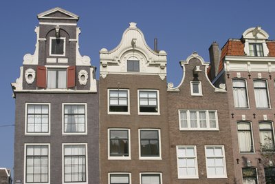 切妻の家、 作： Dutch School