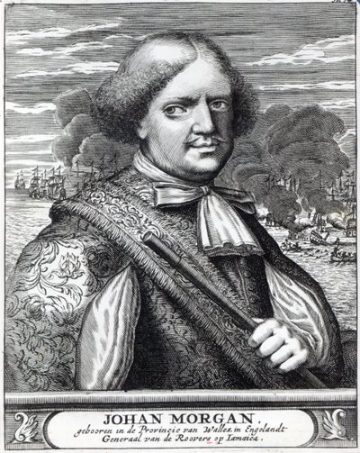 ヘンリーモーガン、1678年 作： Dutch School