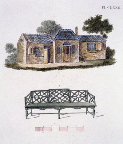 G Van Laarによるガーデンジェムのマガジンからのイラスト、1802 作： Dutch School