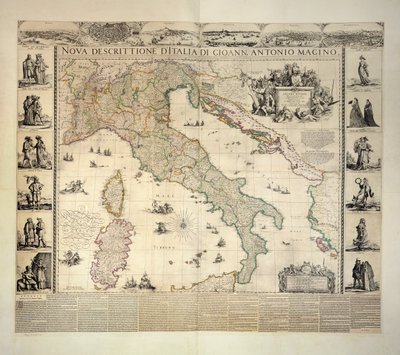 イタリア、クレンケ アトラス 作： Dutch School