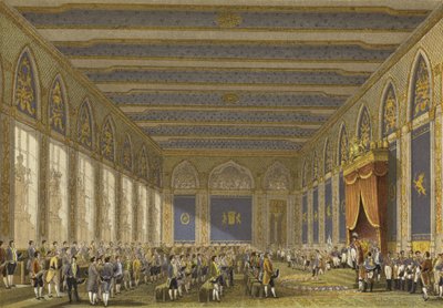 1815年、ブリュッセル国務長官の就任 作： Dutch School