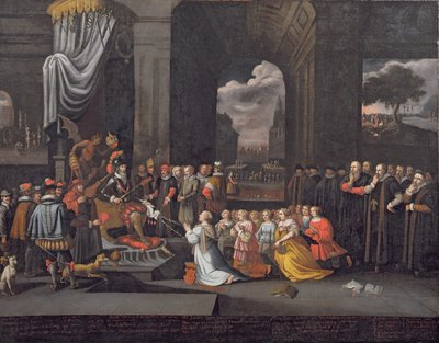 1568年のアルバ公による迫害 作： Dutch School