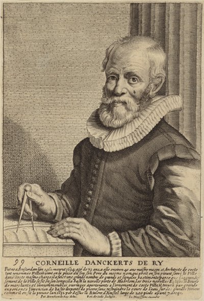 Cornelis Danckerts de Ryの肖像 作： Dutch School