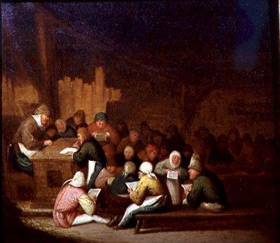 学校の内装 作： Dutch School