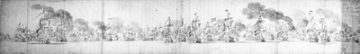 ソールベイの戦い、1672年5月28日 作： Dutch School