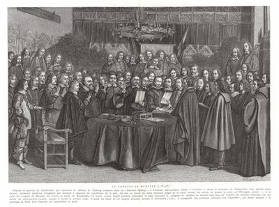 ミュンスターの平和、1648 作： Dutch School