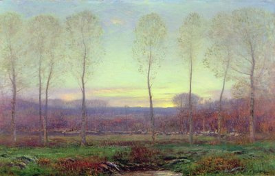 オクトーバー・トワイライト 作： Dwight William Tryon