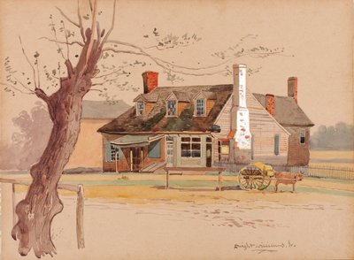 ウィリアムズバーグ郵便局、カリフォルニア州。 1890年。 作： Dwight Williams