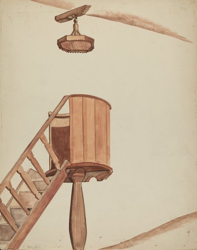説教壇、19351942。 作： E. Boyd