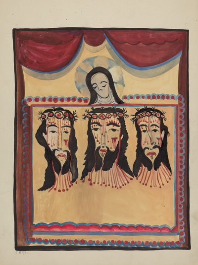 祭壇画、19351942。 作： E. Boyd