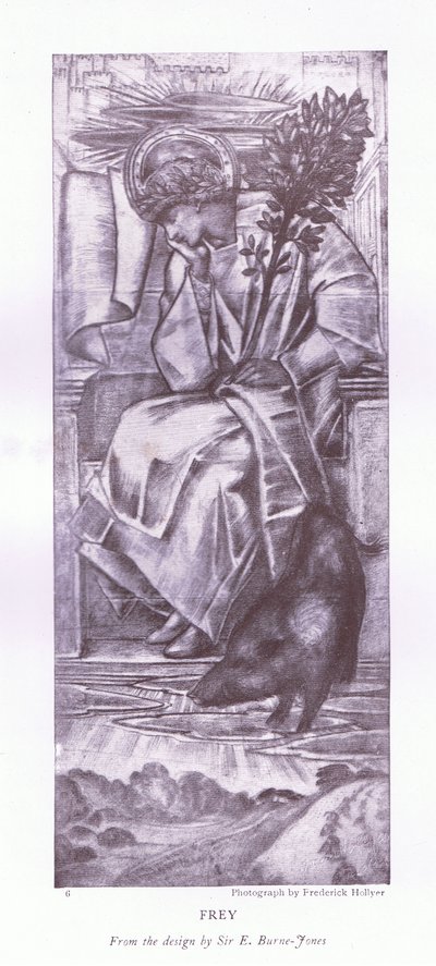 フレイア 作： E. Burne Jones