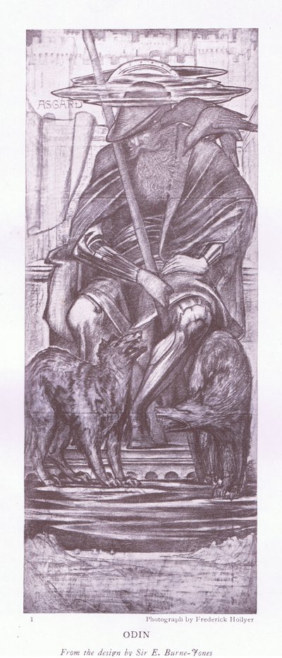 1920年代のE Burne JonesによるOdin-aデザイン 作： E. Burne Jones
