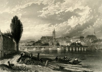 「バーゼル」、c1872。 作： E I Roberts
