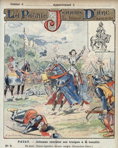 フランス・イギリス間の百年戦争 作： E. Letellier