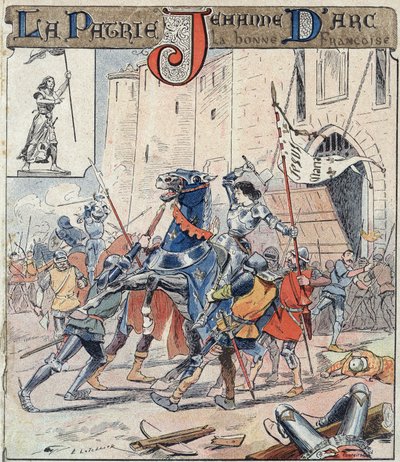 1430年5月23日に囚われの身となったジャンヌダルクはイギリスに引き渡される-「Histoire de Jeanne d