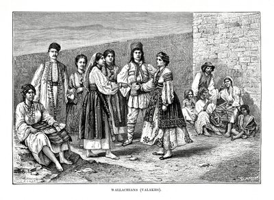 ワラキアン、1879年。 作： Etienne Antoine Eugene Ronjat