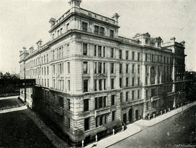 郵便局-新北ビル、c1897 作： E. and S. Woodbury