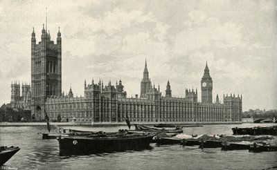 国会議事堂、c1897 作： E. and S. Woodbury